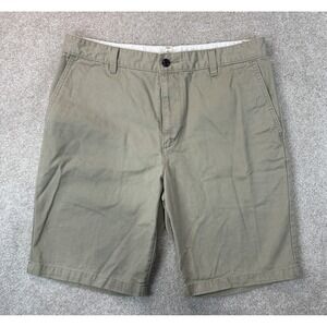 Dockers Chino Men's Shorts 34 Khaki Tan Pockets Logo Golf Inseam 10.5"